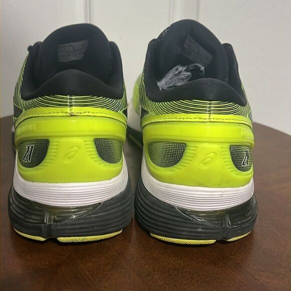 🔥🔥 ASICS GEL-Nimbus 21 Running Shoes Safety Yellow Men Sz 13 - Rare - PERFECT - Picture 10 of 14